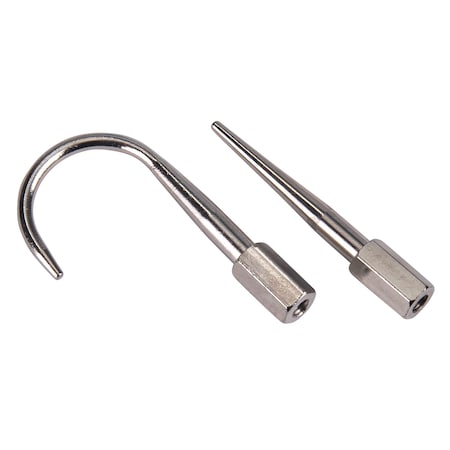 REED Replacement Hooks For The R5002 Red Test Probe 2-pack